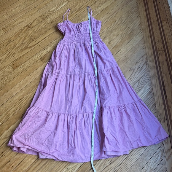 WAYF Women's Wisteria purple Tiered Midi Dress size medium - Picture 4 of 10